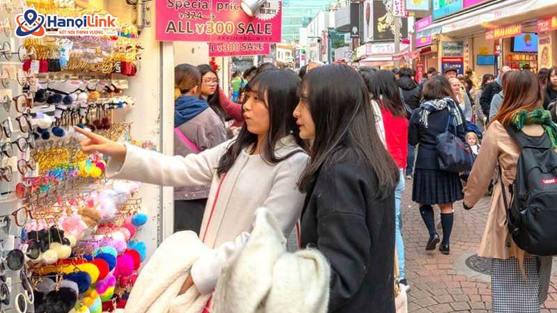 văn hóa mua sắm tại Nhật Bản