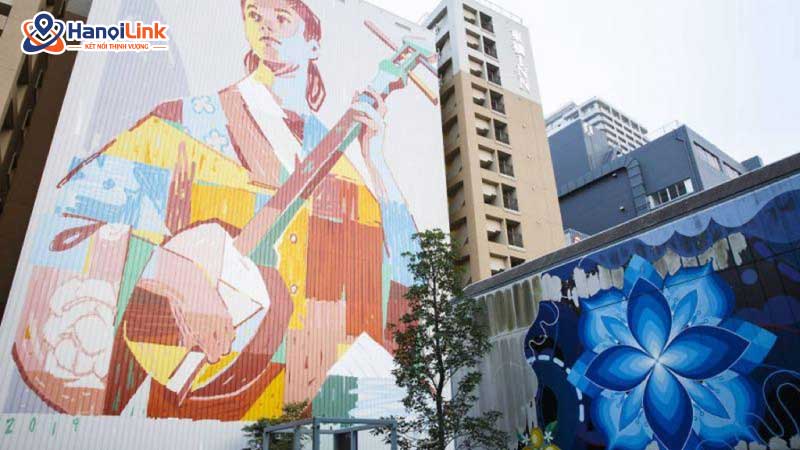 Nghệ thuật đường phố Nhật Bản