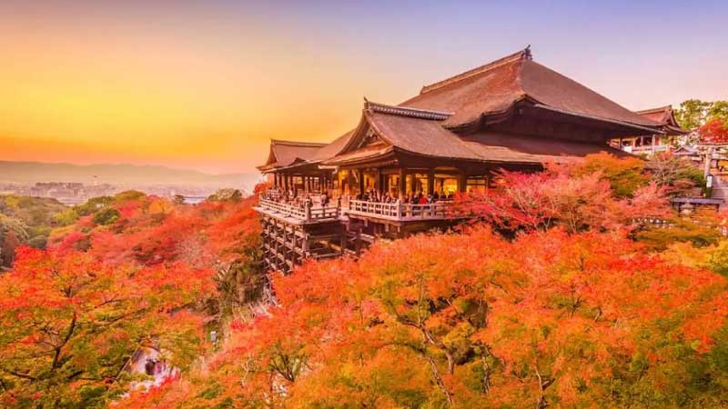 Đền Kiyomizu-dera taij Kyoto