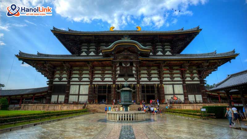 Đền Todaiji - Nhà của Phật lớn Nara - đền chùa nhât bản