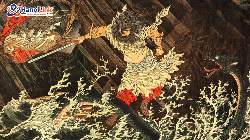 Susanoo-no-Mikoto: Thần của Gió và Biển