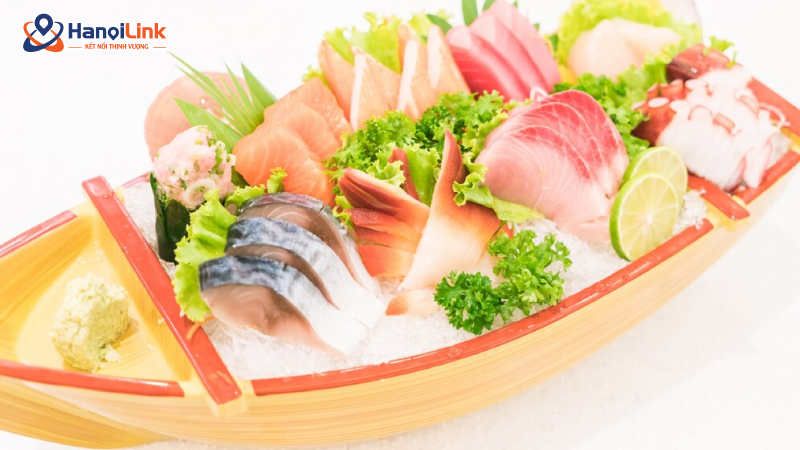 Các loại sashimi đặc trưng