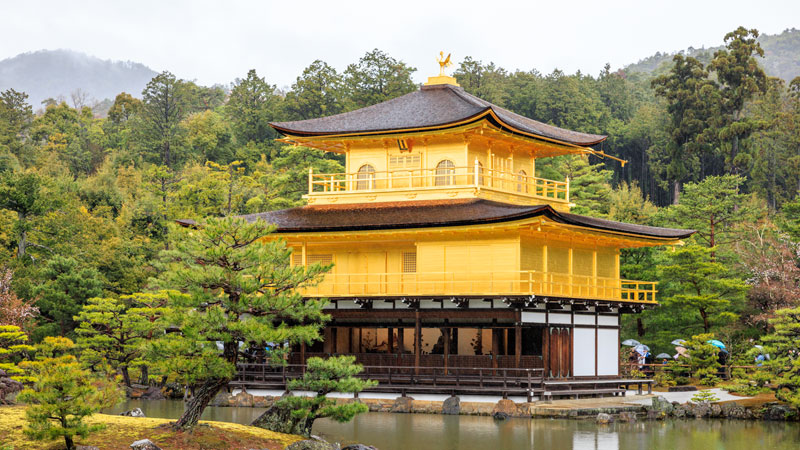 Kinkaku-ji (Đền Vàng) tại Kyoto