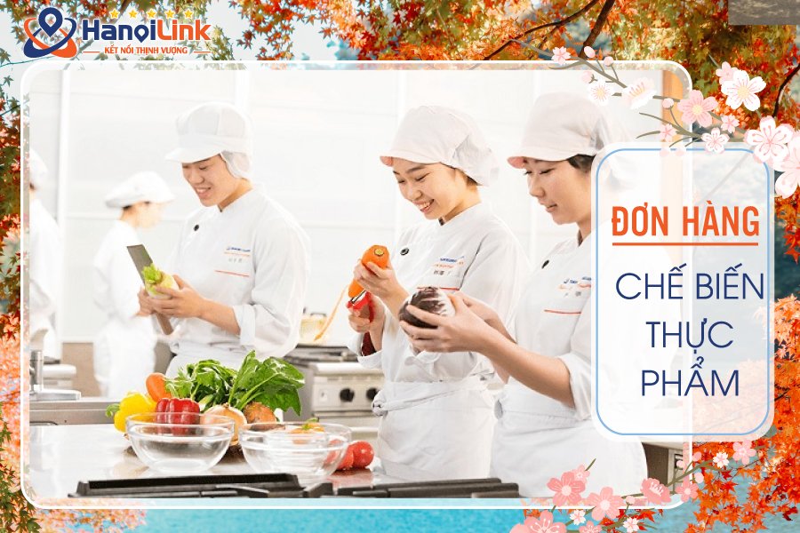 đơn hàng thực phẩm đi Nhật