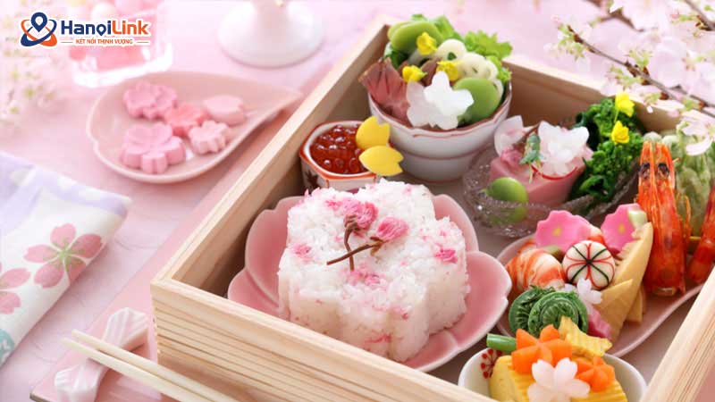 Ẩm thực trong lễ hội Hanami