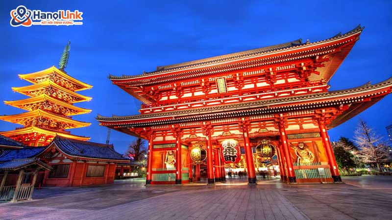 Đền Sensoji - Biểu tượng của Tokyo