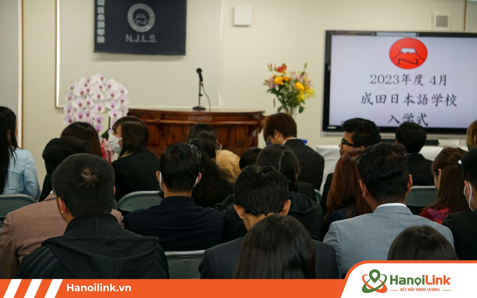 Cơ sở vật chất lớp học hiện đại tại Nhật ngữ Narita