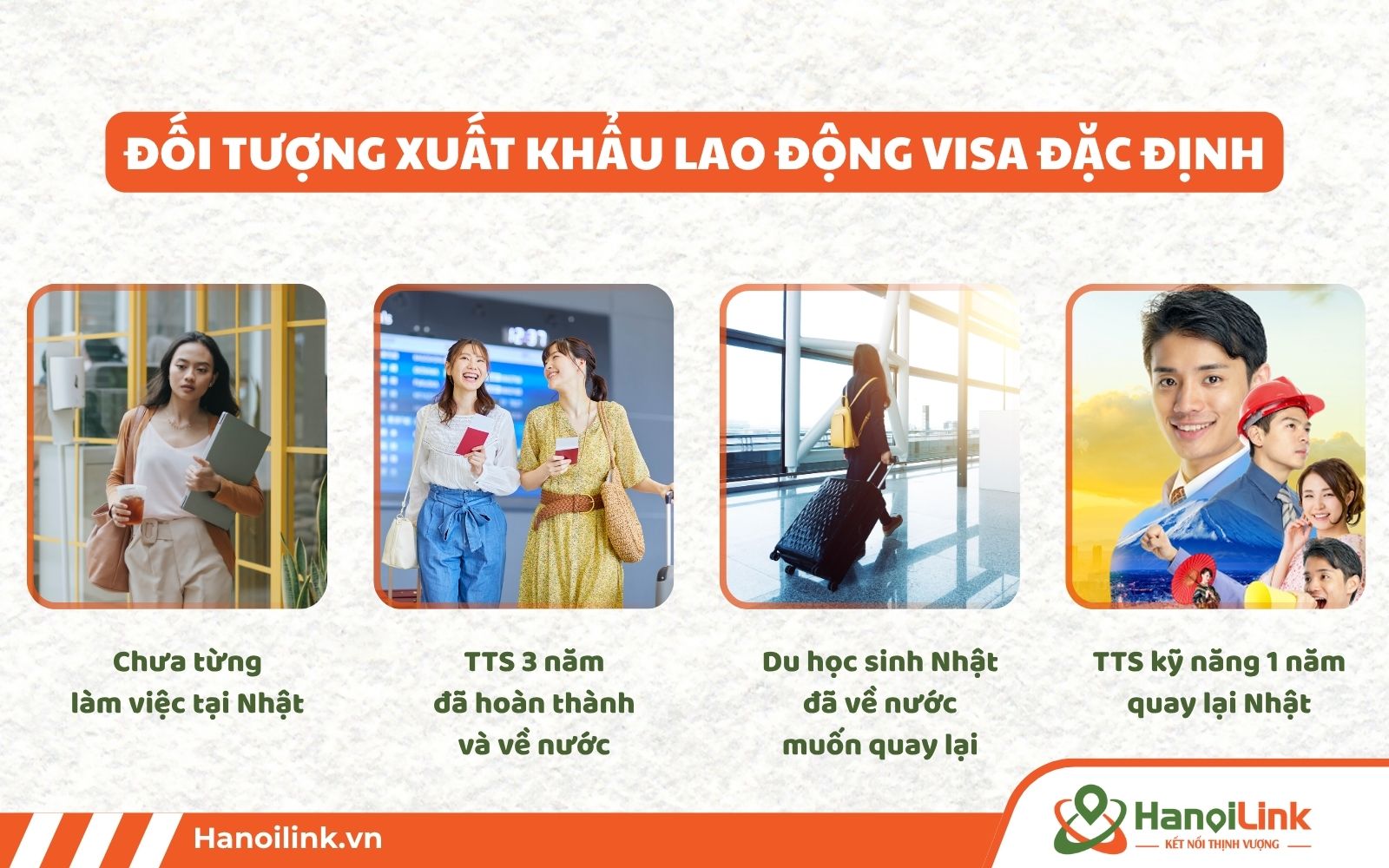 Đối tượng XKLĐ visa đặc định là lao động nước ngoài có tay nghề, đủ điều kiện làm việc dài hạn tại Nhật