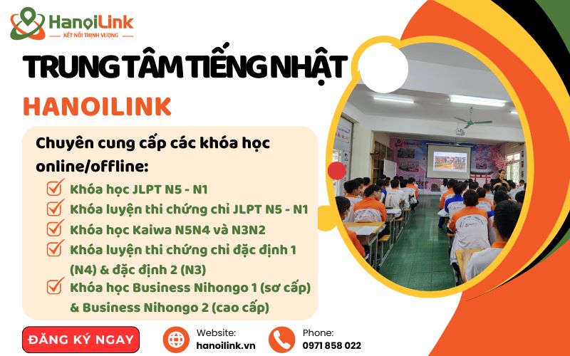 Trung tâm dạy tiếng Nhật ở Hà Nội - HanoiLink
