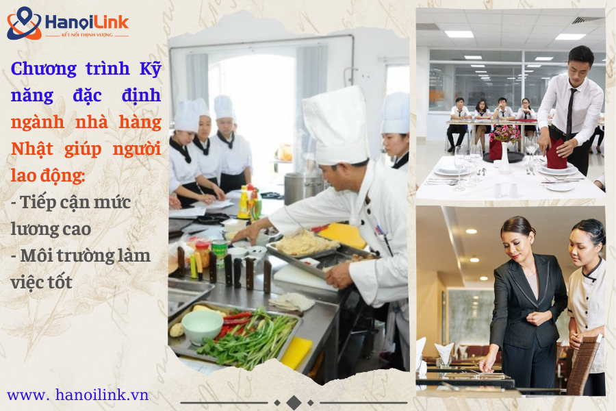kỹ năng đặc định ngành nhà hàng
