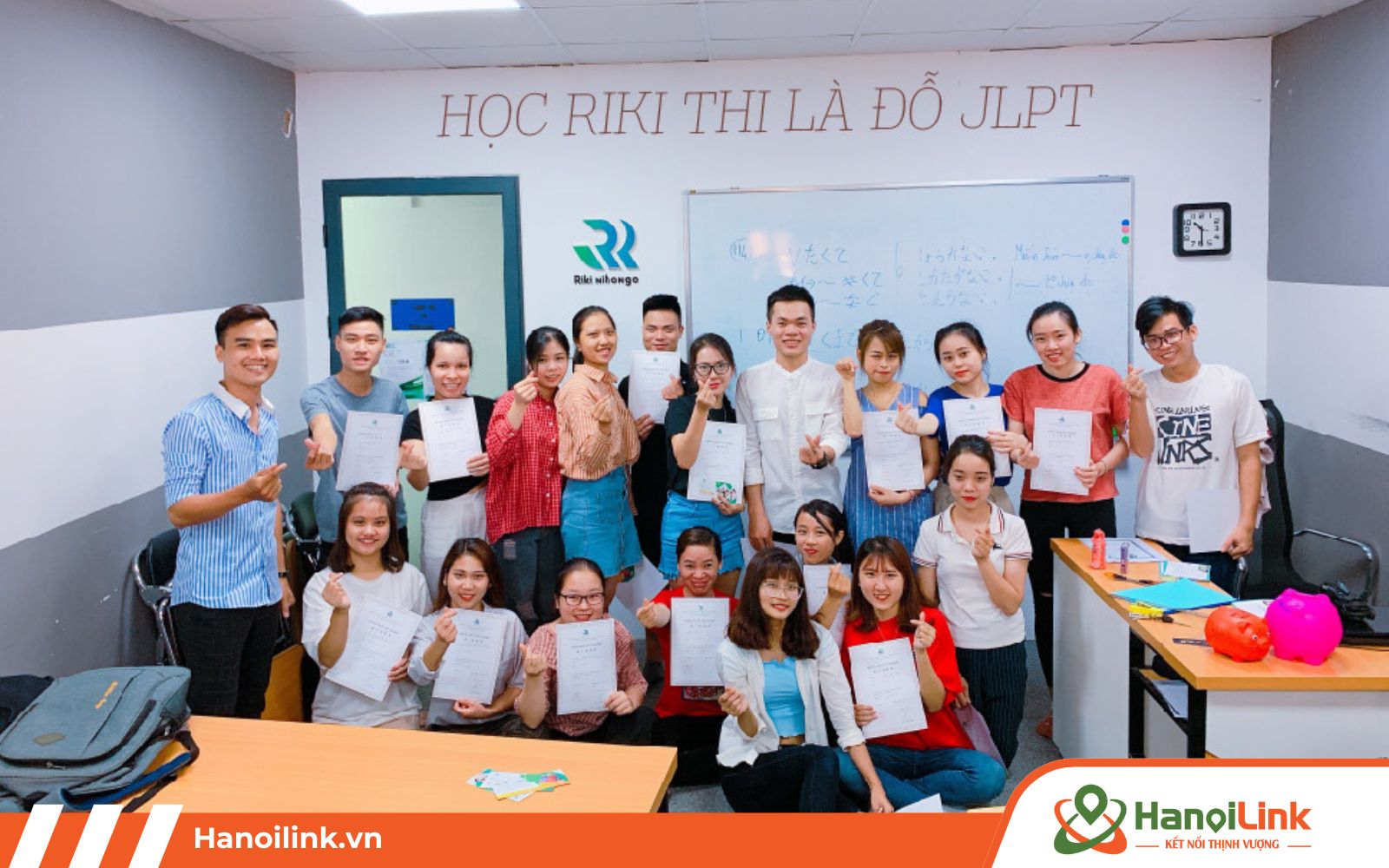 Riki là một trong những trung tâm tiếng Nhật uy tín ở Hà Nội