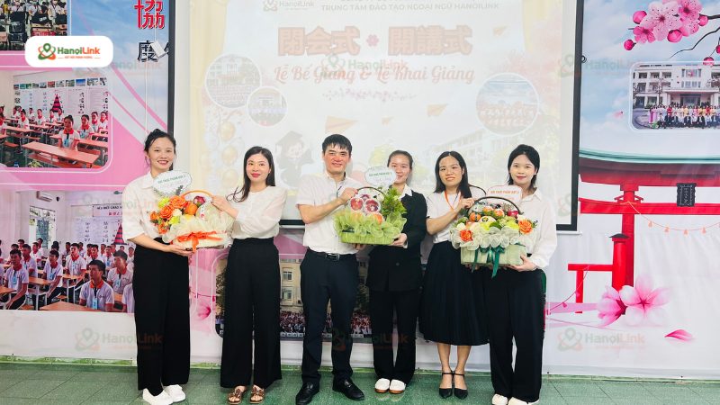 Hanoilink tổ chức lễ bế giảng & khai giảng cho các đoàn thực tập sinh Nhật Bản