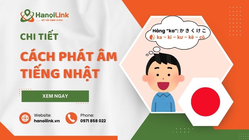 Cách phát âm tiếng Nhật