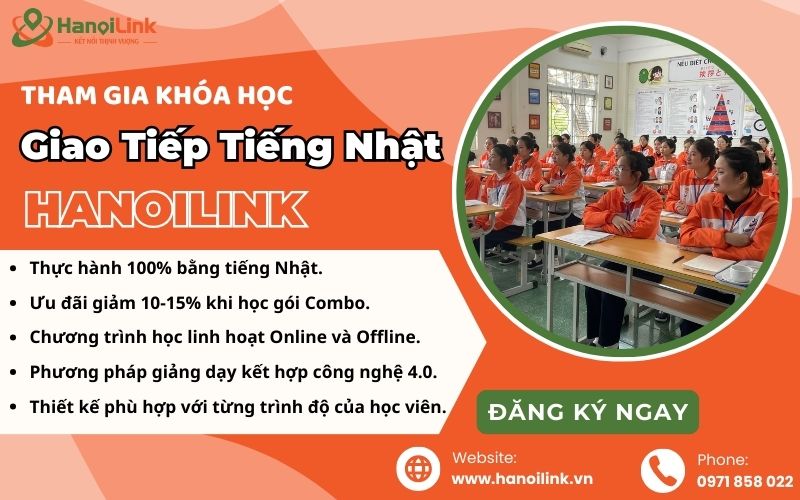 Khóa học tiếng nhật giao tiếp