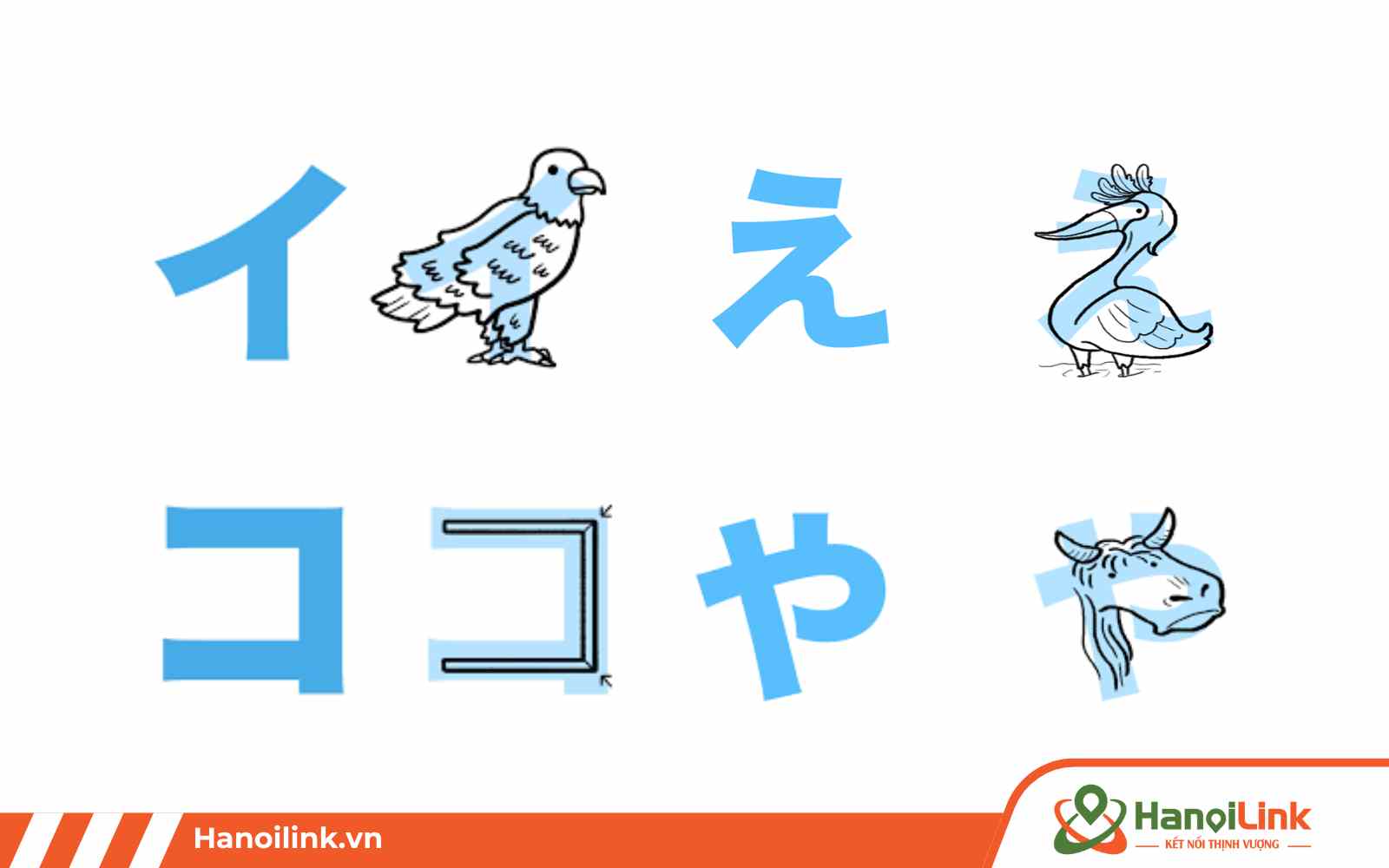 Mẹo học bảng chữ cái tiếng Nhật dễ nhớ bằng cách tưởng tượng