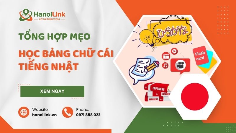 Mẹo học bảng chữ cái tiếng Nhật