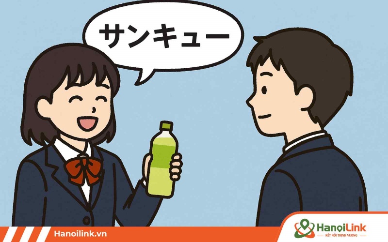 Sử dụng Sankyuu để nói cảm ơn trong tiếng Nhật