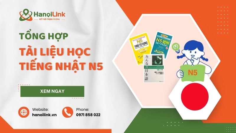 Giáo trình và tài liệu tiếng nhật N5