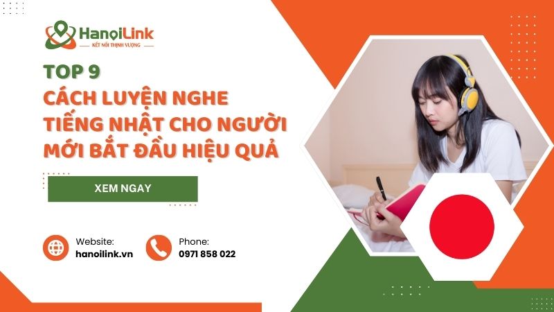 Luyện nghe tiếng Nhật cho người mới bắt đầu