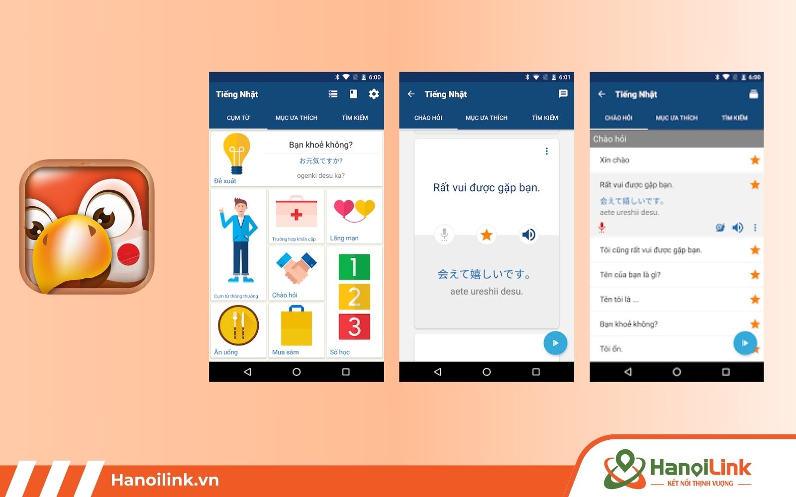 Learn Japanese Phrase - App học tiếng Nhật tốt nhất hiện nay