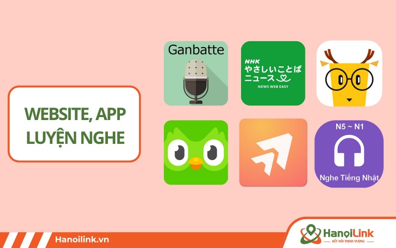 Một số App và Website hỗ trợ luyện nghe tiếng Nhật