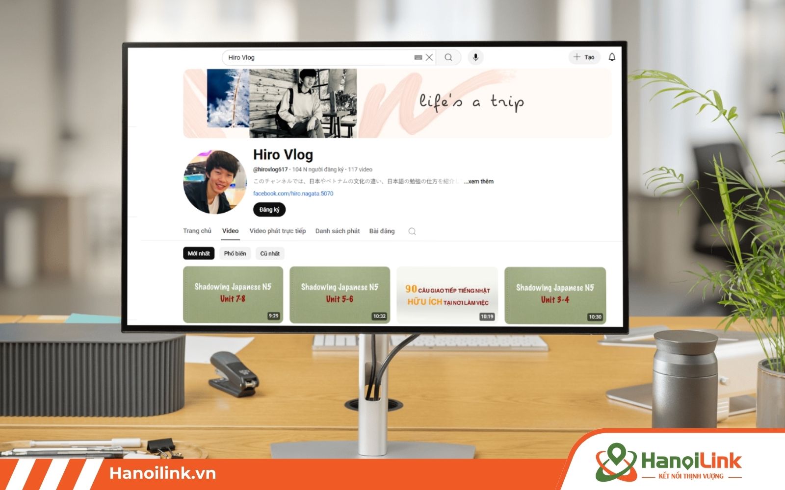 Hiro Vlog giảng dạy theo phương pháp shadowing giúp người học tăng nhanh khả năng ghi nhớ từ vựng và giao tiếp tự nhiên