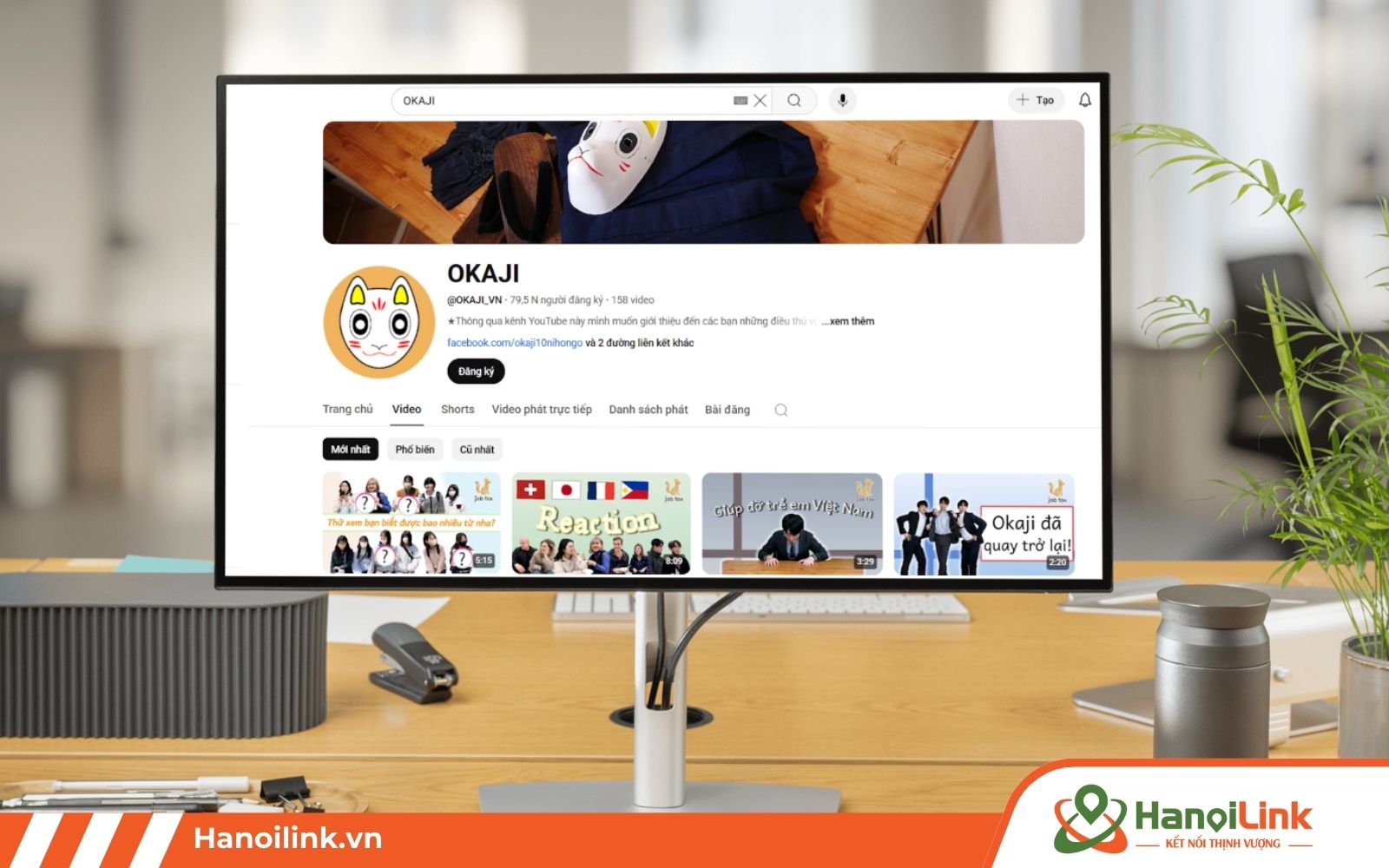 OKAJI là kênh Youtube tiếng Nhật giúp bạn dễ dàng tiếp thu các kiến thức mới như từng vựng, phát âm,...