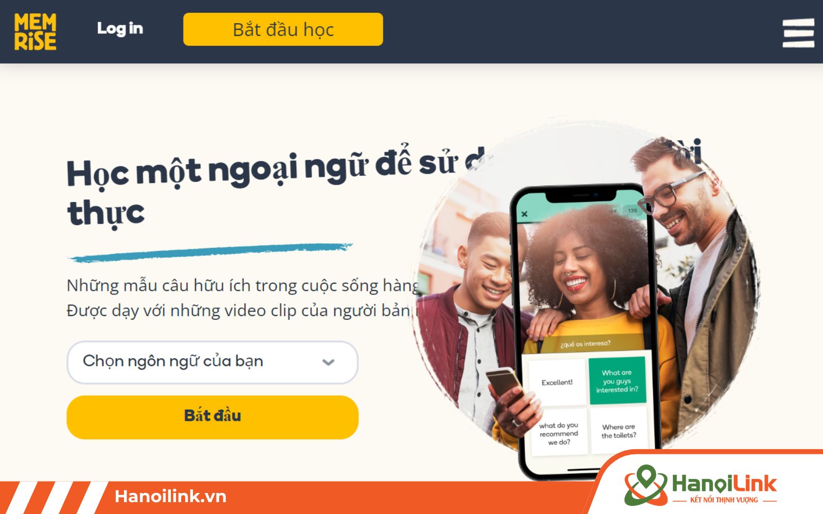website học tiếng Nhật Memrise