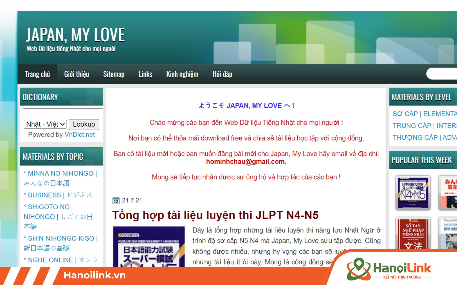 website học tiếng Nhật Online StudyJapanese