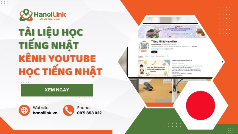 tài liệu học kênh Youtube học tiếng Nhật