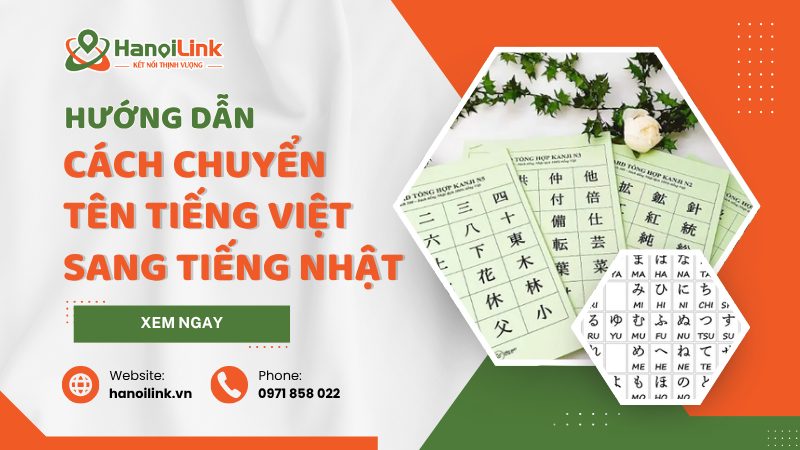 Thumbnail cách chuyển tên tiếng Việt sang tiếng Nhật