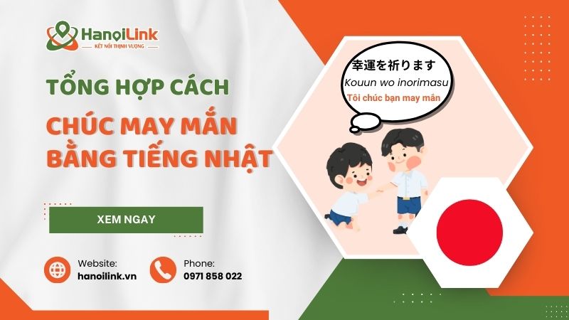 Chúc may mắn tiếng Nhật