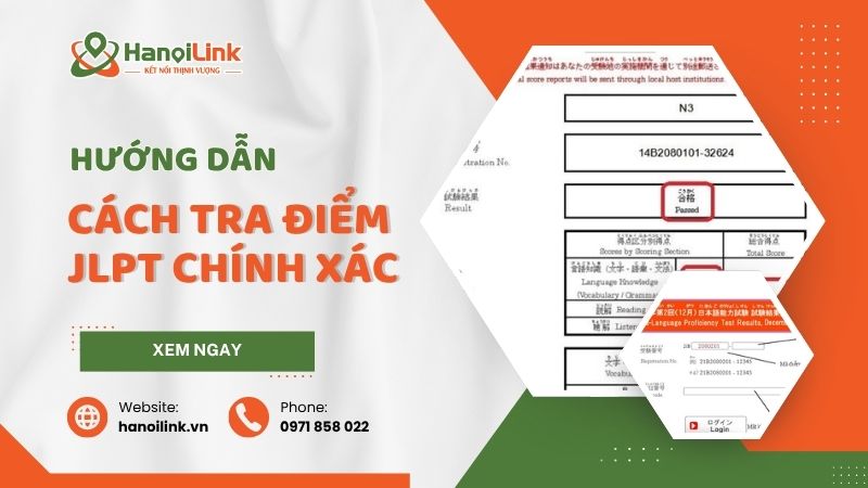 Thumbnail Cách tra điểm JLPT