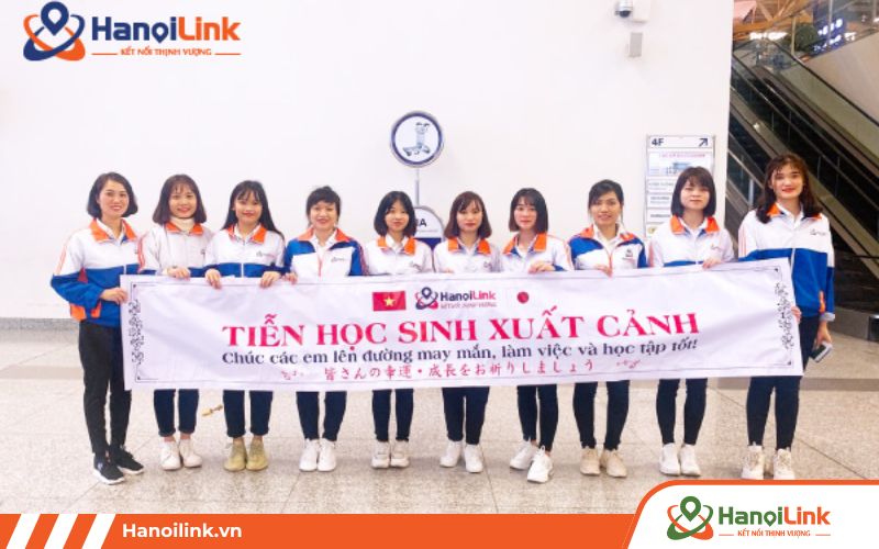 Học viên HanoiLink xuất cảnh