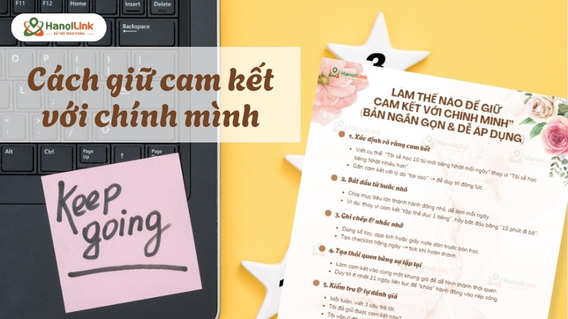 Tài liệu hướng dẫn cách giữ cam kết trong học tập và cuộc sống