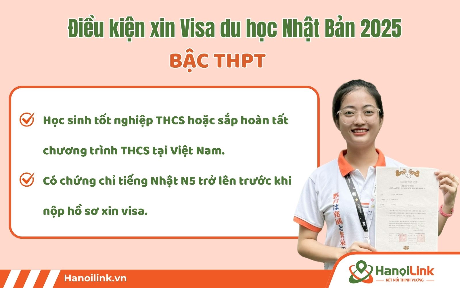 Điều kiện xin Visa du học Nhật Bản bậc trung học THPT