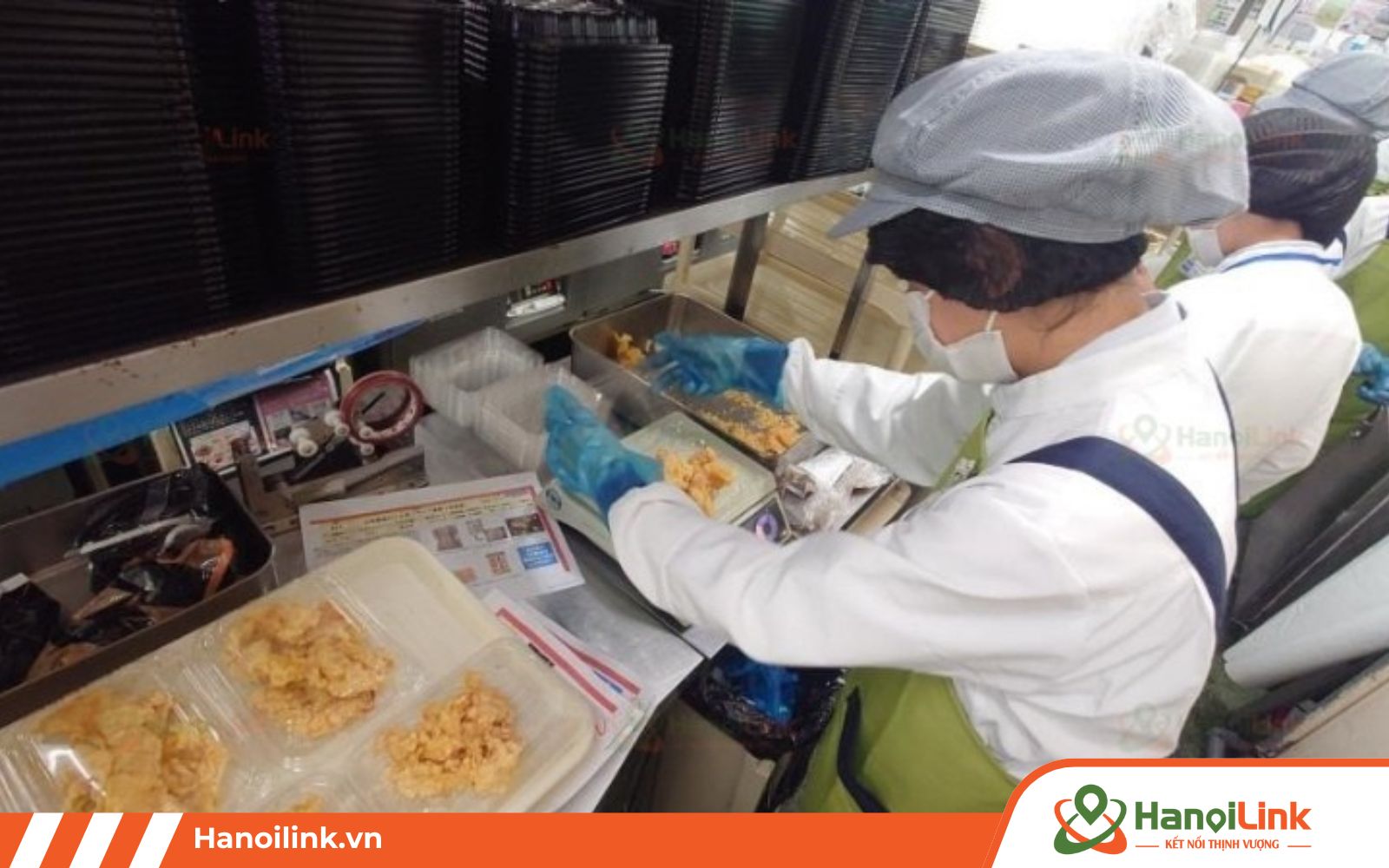 Đóng gói thực phẩm - Vị trí công việc đơn hàng thực phẩm Nhật Bản