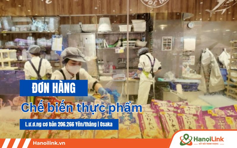 Đơn hàng chế biến sushi- TTS250701