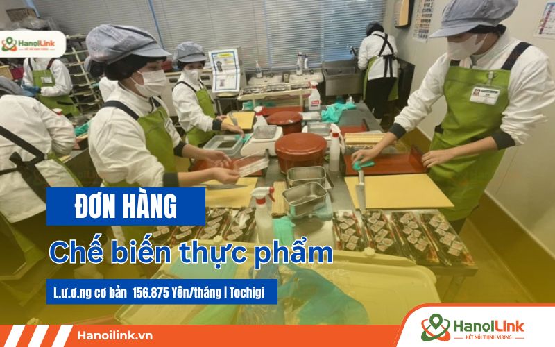 Đơn hàng chế biến thực phẩm há cảo- TTS250901