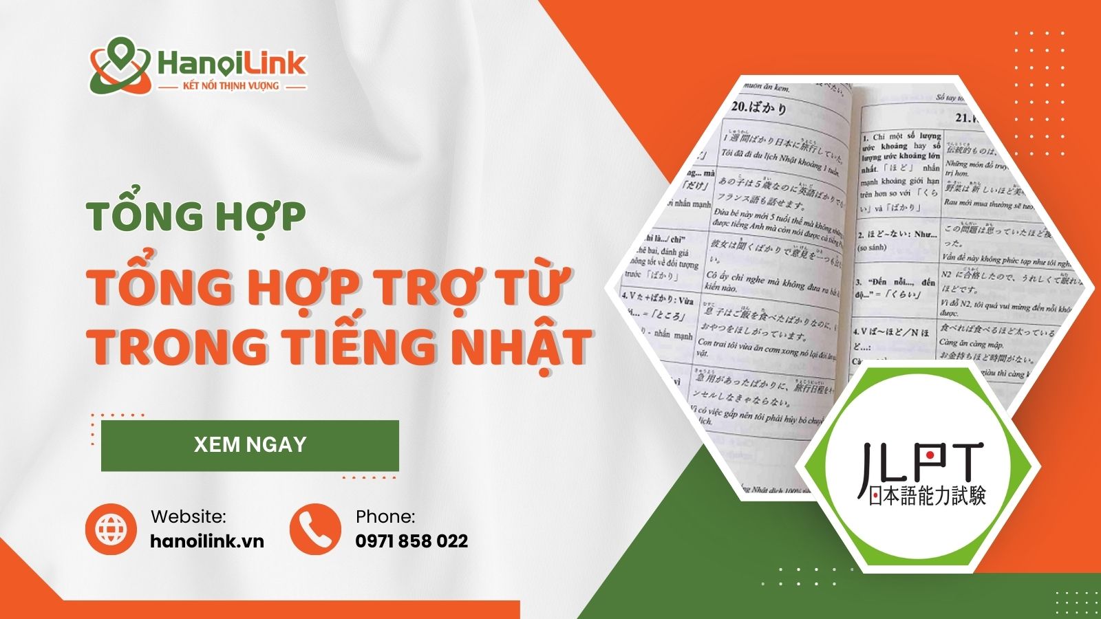 Trợ từ trong tiếng Nhật
