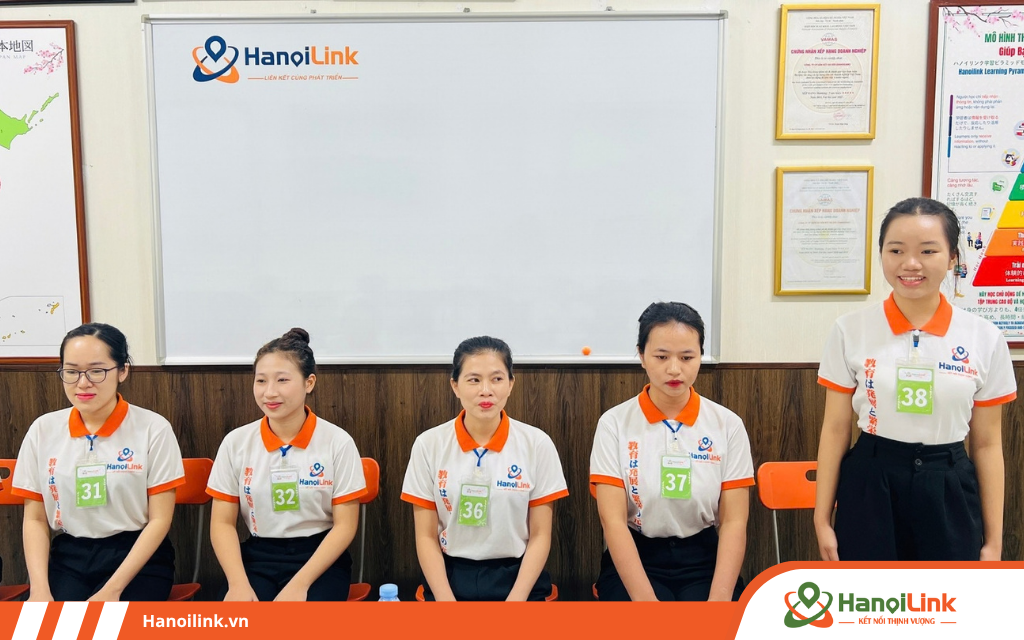 Học viên tham gia phỏng vấn đơn hàng chế biến thực phẩm Life Nhật Bản tại HanoiLink